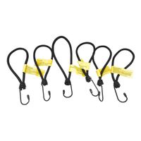 Spanelastieken / spanners met haak 24 stuks