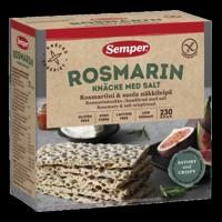 Semper Knackebrod rozemarijn zout glutenvrij 230 Gram