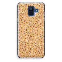 Camouflage: Samsung Galaxy A6 (2018) Transparant Hoesje