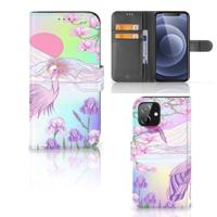 iPhone 12 | 12 Pro (6.1") | Telefoonhoesje | Met pasjeshouder | Bird