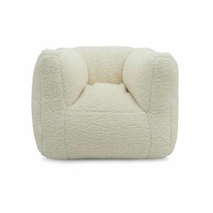 Jollein fauteuiltje Beanbag Teddy cream white Maat