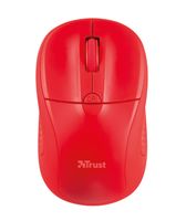 Trust Primo RF Draadloos 1600 DPI Optisch Muis - Rood - thumbnail