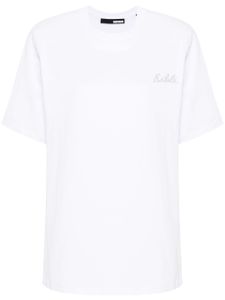 ROTATE BIRGER CHRISTENSEN t-shirt à logo brodé - Blanc