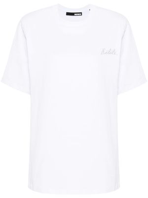 ROTATE BIRGER CHRISTENSEN t-shirt à logo brodé - Blanc