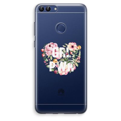 GRL PWR Flower: Huawei P Smart (2018) Transparant Hoesje