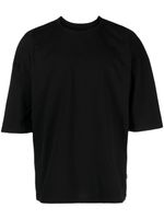 MM6 Maison Margiela t-shirt à coutures apparentes - Noir - thumbnail