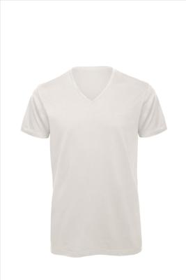 B&C heren t-shirt v-hals