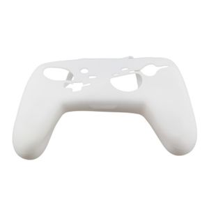 Silicone Beschermhoes Skin voor Nintendo Switch Pro Controller - Wit