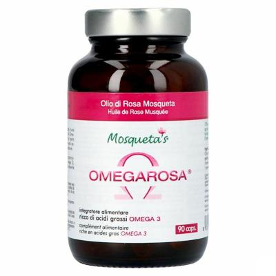 Mosquetas Omegarosa Rose Olie Musq. Fl Caps 90