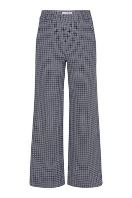 Lexie bonded circle trousers - black/kit - 13421