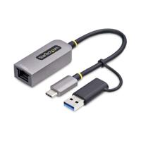 USB-kabel Startech U2GA-USB-C-ETHERNET Grijs