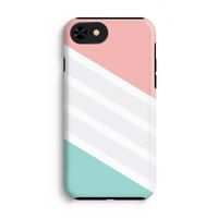 Strepen pastel: iPhone 8 Tough Case