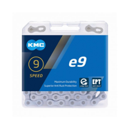 KMC E9 EPT Fietsketting 136 schakels Zilver