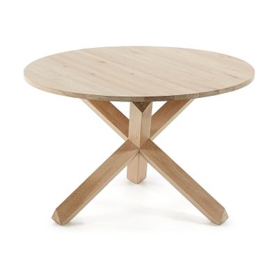 Kave Home Lotus eettafel hout ø120 cm Kave Home Lotus eettafel hout ø120 cm