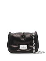 Maison Margiela petit sac porté épaule Glam Slam à rabat - Noir