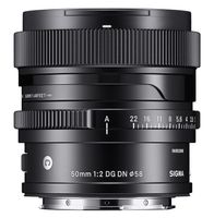 Sigma 50mm / f 2.0 DG DN C SO MILC Telelens Zwart - thumbnail