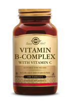Solgar Vitamine B-complex met Vitamine C Tabletten