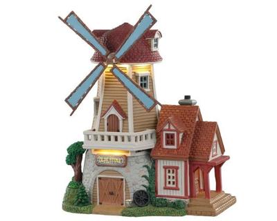Olde stone mill, with 4.5v adaptor - Lemax