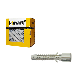 pgb-Europe SMART | Universeelplug met boord Ø 8x50 Ny | 50 st - SM00UPN00080050E