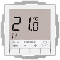 Eberle 527825455604 UTE 4100-Rw-RAL9016-G-55 Kamerthermostaat Montagewijze: Inbouw (in muur) Verwarmen/koelen 1 stuk(s)