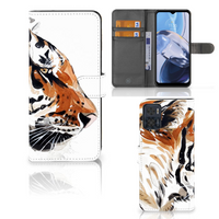 Hoesje Motorola Moto E22 | E22i Watercolor Tiger - thumbnail