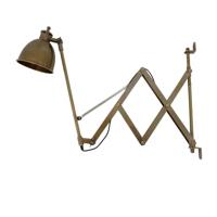 Muurlamp Ripley Antiek Messing