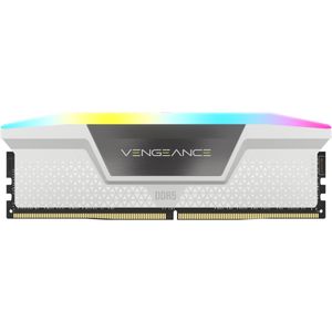 Corsair 64 GB DDR5-5200 Kit werkgeheugen CMH64GX5M2B5200C40W, Vengeance RGB, XMP 3.0