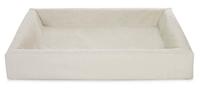 BIA BED COTTON OVERTREK HONDENMAND ZAND BIA-80 100X80X15 CM