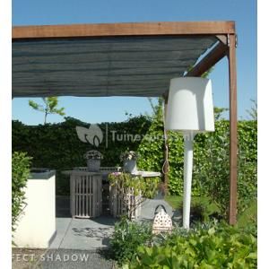 Complete Nesling pergola Wall 2 antraciet - 200 x 400 cm