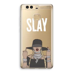 Slay All Day: Huawei P9 Transparant Hoesje