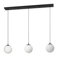 EGLO Rondo 3 Hanglamp - Zwart/Wit - thumbnail