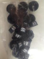 MB zwart/wit 68 voor op kledinghanger