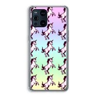 Musketon Unicorn: Oppo Find X3 Pro Transparant Hoesje