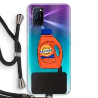 Ultra Sensitive: Oppo A52 Transparant Hoesje met koord Ultra Sensitive: Oppo A52 Transparant Hoesje met koord