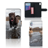Xiaomi Redmi 7A Telefoonhoesje met Pasjes Honden Labrador - thumbnail