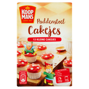 Koopmans Paddenstoel Cakejes 220g bij Jumbo