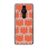 Krab: Sony Xperia Pro-I Transparant Hoesje Krab: Sony Xperia Pro-I Transparant Hoesje
