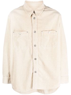 MARANT chemise Ritchie en velours côtelé - Tons neutres