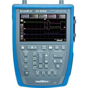 Metrix OX 9062 Digitale oscilloscoop 60 MHz 2-kanaals 2.5 GSa/s 100 kpts 12 Bit Digitaal geheugen (DSO), Handapparaat, Multimeterfuncties, Spectrumanalyzer 1