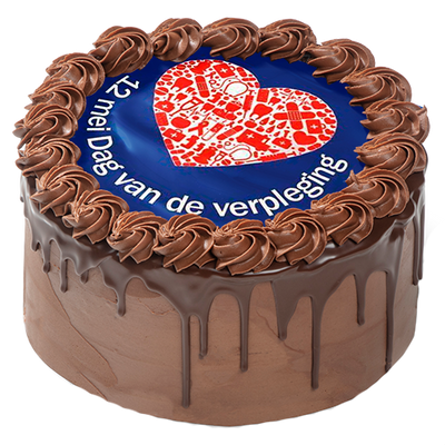 Chocolate Dripcake "Dag v/d verpleging"