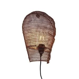 QAZQA Oosterse wandlamp brons 35 cm - Nidum