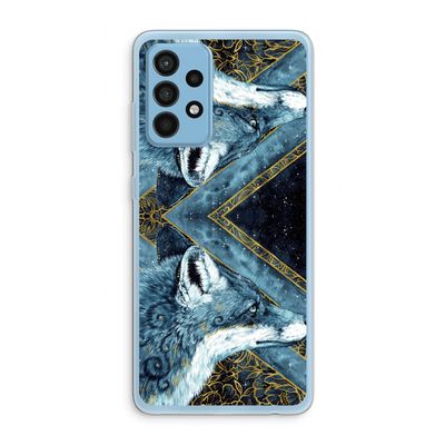Golden Fox: Samsung Galaxy A52 Transparant Hoesje