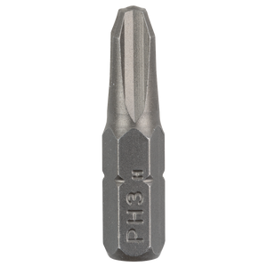 Bosch Accessoires Schroefbit standaard kruiskop | PH3 | 25mm | 1/4" | Zeskant - 2609255915