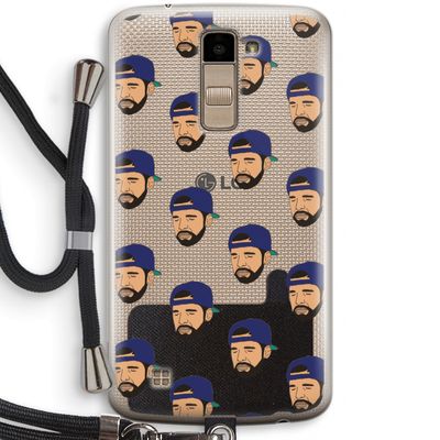 Drake Away: LG K10 (2016) Transparant Hoesje met koord