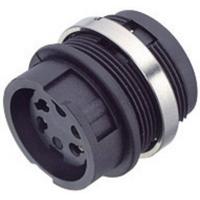 binder 99-0608-00-03 Ronde connector Flensstekker Totaal aantal polen: 3 Serie (ronde connectors): 678 1 stuk(s) - thumbnail