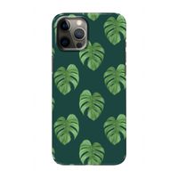 Monstera leaves: Volledig geprint iPhone 12 Hoesje