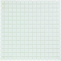 The Mosaic Factory Amsterdam Mozaiek Tegel Vierkant - Ultra Wit Glas Basic 322x322 mm
