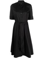 Lauren Ralph Lauren robe-chemise à manches courtes - Noir - thumbnail