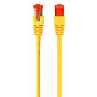 Stevige UTP-netwerkkabel categorie 6 GEMBIRD PP6A-LSZHCU-Y-5M Geel 5 m