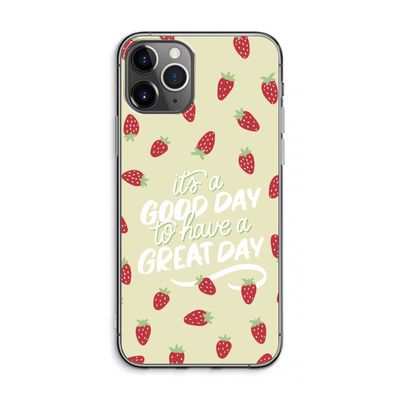 Don't forget to have a great day: iPhone 11 Pro Max Transparant Hoesje